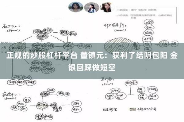 正规的炒股杠杆平台 董镇元：获利了结阴包阳 金银回踩做短空