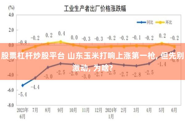 股票杠杆炒股平台 山东玉米打响上涨第一枪, 但先别激动, 为啥?