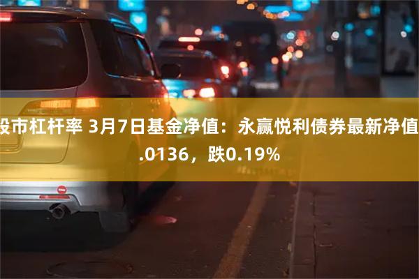 股市杠杆率 3月7日基金净值：永赢悦利债券最新净值1.0136，跌0.19%